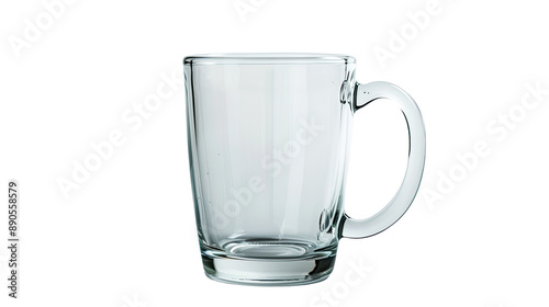 Glass cup transparent background