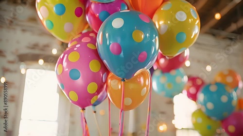 Brighten up any room with these inflatablestyle party balloons. With their vibrant colors and cheerful designs theyre sure to bring a smile to everyones face. photo