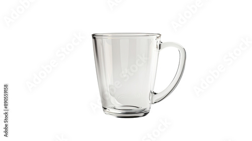 Glass cup transparent background