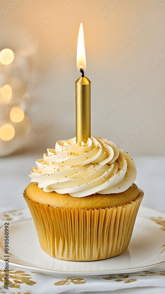gold birthday cupcake gold birthday cupcake