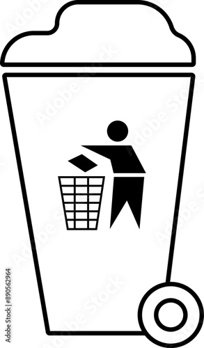 Recycle icon illustrating eco-friendly practices, suitable for environmental initiatives and sustainability projects