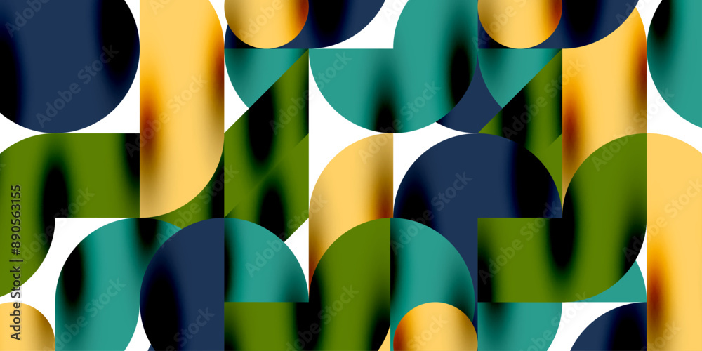 Tech minimal circular shapes geometric art. Vector modern circles Tech minimal circular shapes geometric art. Vector modern circles