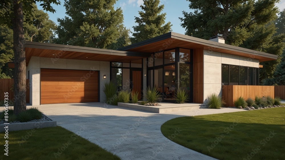 Mid-Century Modern Home Mid-Century Modern Home