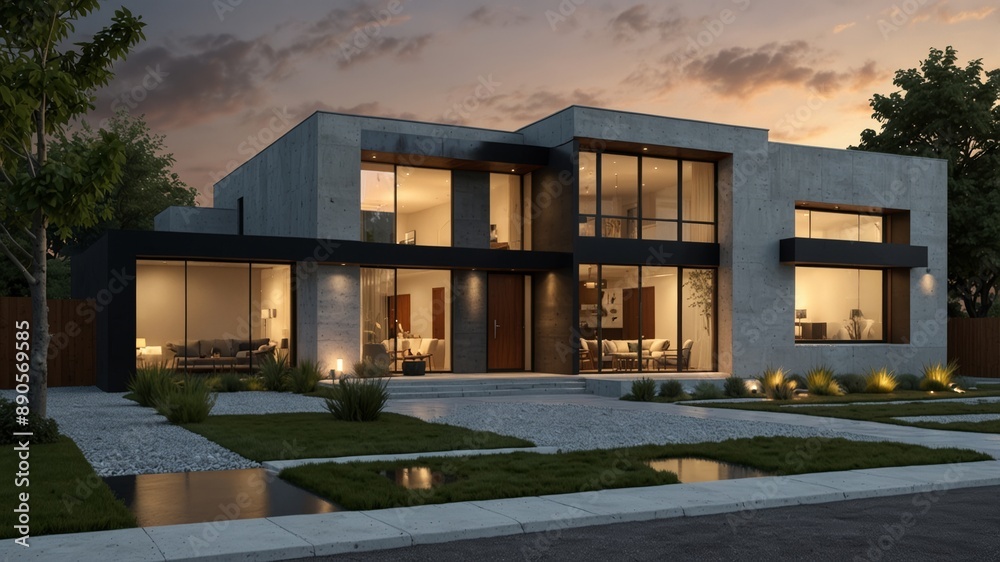 Modern Contemporary Home Modern Contemporary Home