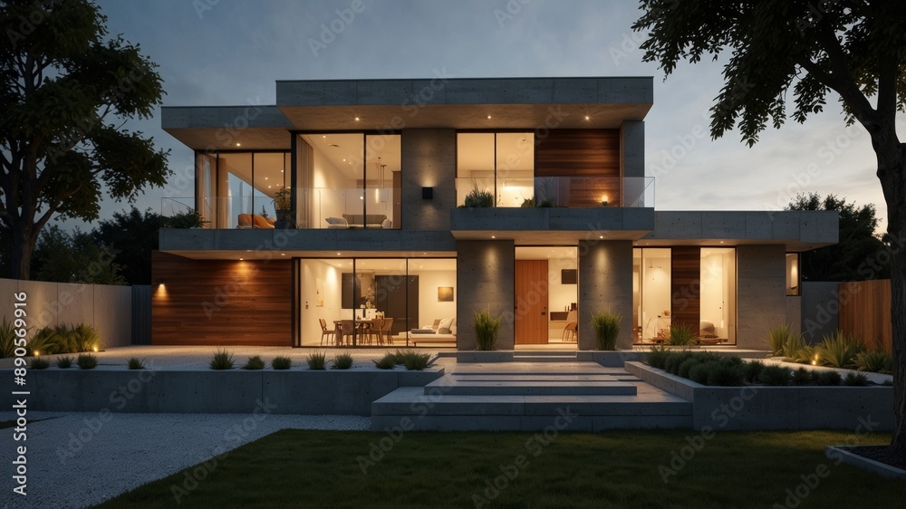 Modern Contemporary Home Modern Contemporary Home