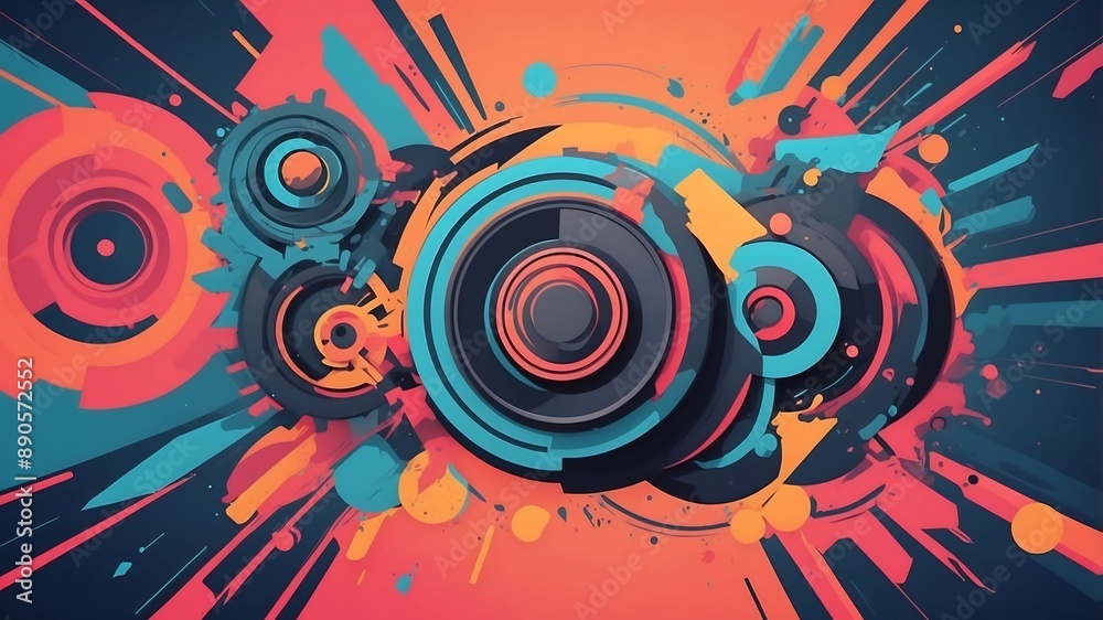 Vibrant Abstract Pop Art Graphics Design Featuring Bold Colors, Dynamic Patterns, and Creative Expressions, Perfect for Modern Art Projects, Trendy Visuals, and Unique Branding Vibrant Abstract Pop Art Graphics Design Featuring Bold Colors, Dynamic Patterns, and Creative Expressions, Perfect for Modern Art Projects, Trendy Visuals, and Unique Branding