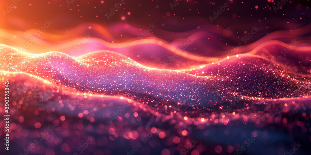 Energy Light Lines Flow.generative ai