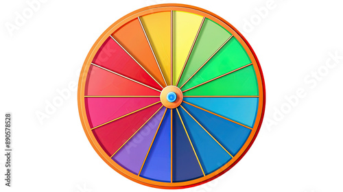 Wheel of fortune transparent background photo