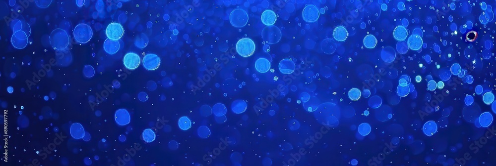 Abstract Blue Bokeh Background Abstract Blue Bokeh Background