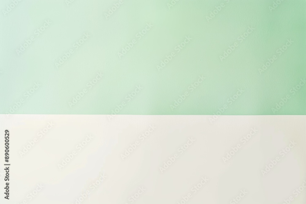 Fototapeta premium Background image featuring a solid green and white wall, creating a visually appealing contrast and offering ample copy space for text or design elements