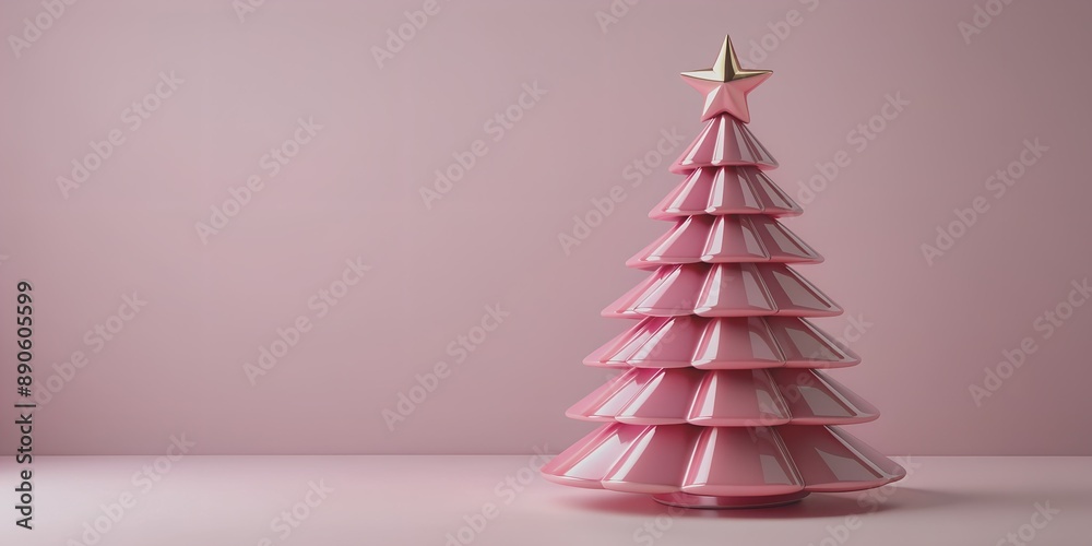 Midcentury Patent Leather Pink Christmas Tree AI-Generated Content Midcentury Patent Leather Pink Christmas Tree AI-Generated Content