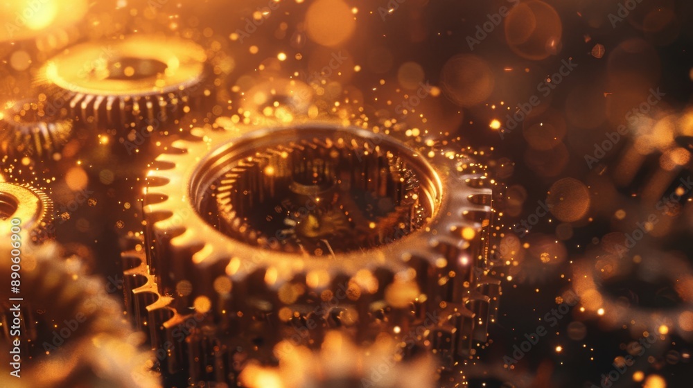 Golden Gears Abstract. Golden Gears Abstract.