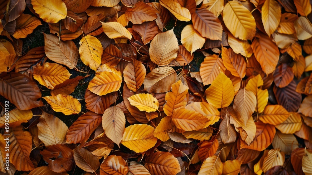Autumn Leaves Texture. Autumn Leaves Texture.