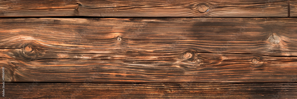 Naklejka premium brown old texture wooden boards background, wallpaper