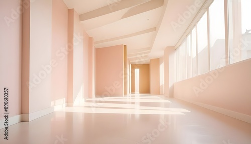 Photo interior modern design room 3d illustration