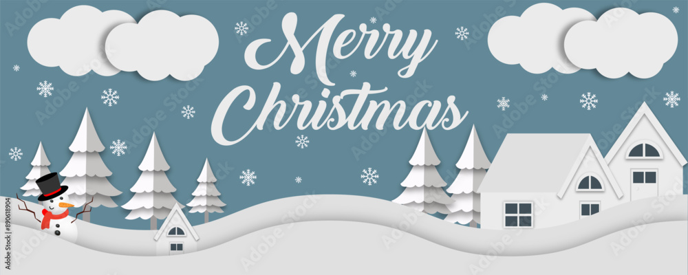 Fototapeta premium Merry Christmas background