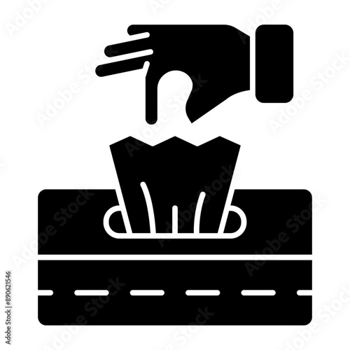 tissue box icon