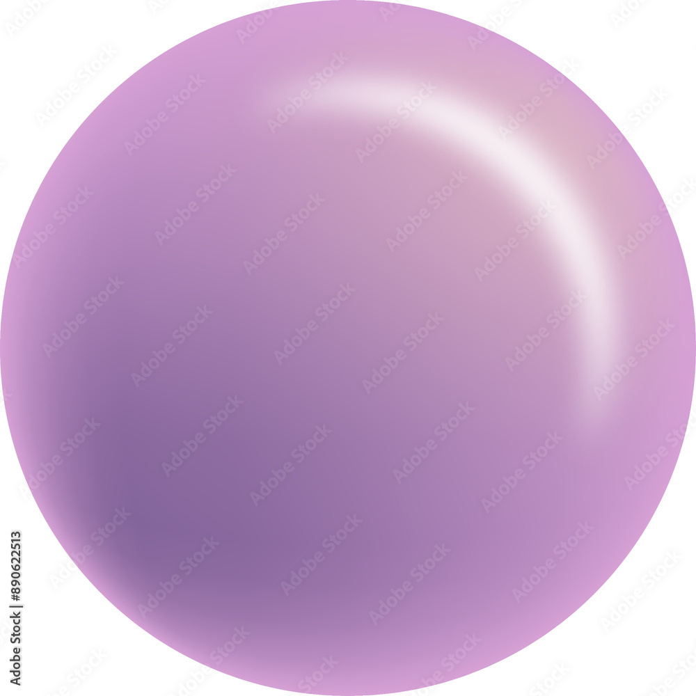 3D of purple bubble with bright light, Christal ball, vector, element 3D of purple bubble with bright light, Christal ball, vector, element