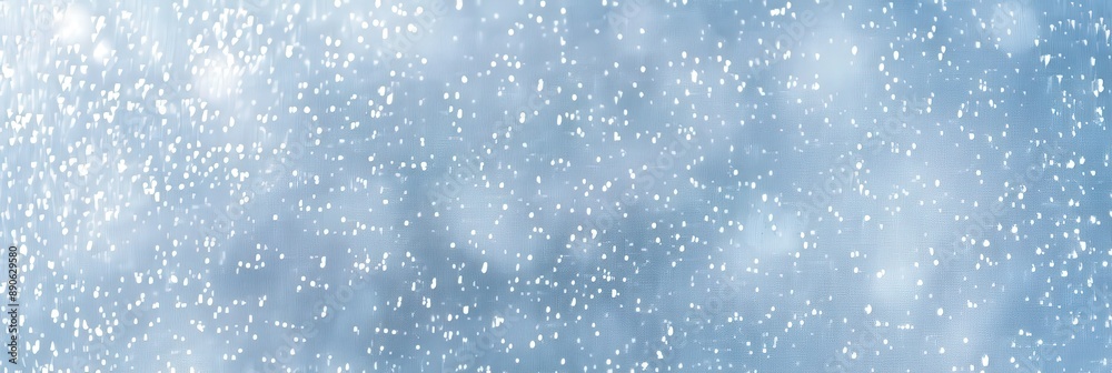 Obraz premium Abstract Blurred Winter Landscape