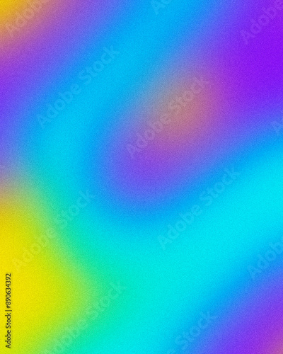 Noise Abstract Neon Background