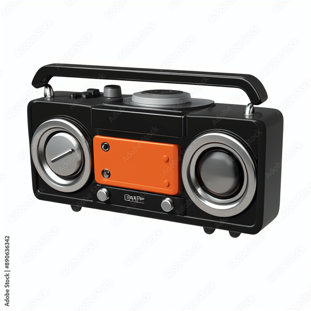 Retro radio. Modern radio. Set of 3d cartoon cute radios. Isolated Clipart. Retro radio. Modern radio. Set of 3d cartoon cute radios. Isolated Clipart.