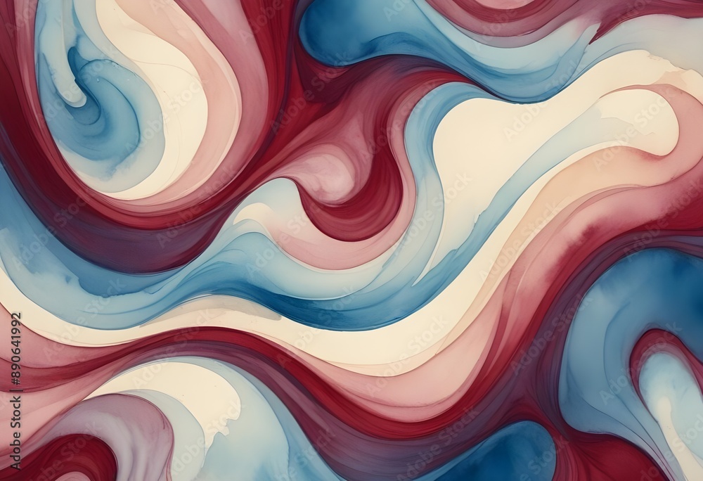 watercolor swirling patterns