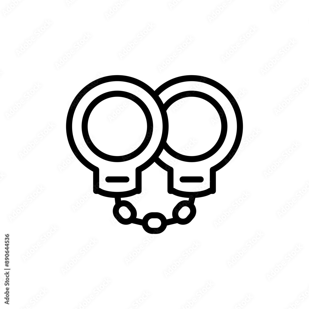 handcuff icon handcuff icon