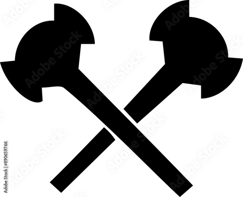 Axe or double axe icon