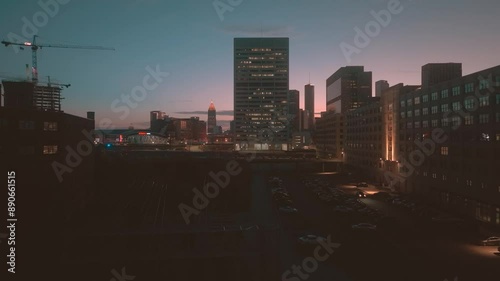 Dawn in the Big City