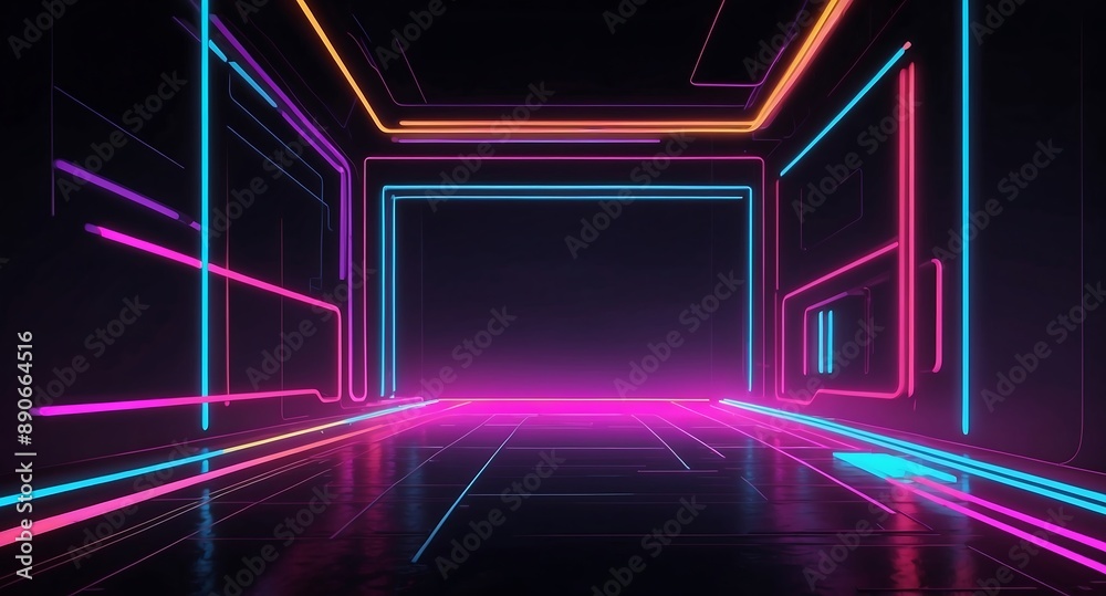 Stunning Abstract Neons in the Dark, Featuring Vibrant Colors and Dynamic Patterns, Perfect for Modern Digital Art, Backgrounds, and Trendy Visual Design Projects Stunning Abstract Neons in the Dark, Featuring Vibrant Colors and Dynamic Patterns, Perfect for Modern Digital Art, Backgrounds, and Trendy Visual Design Projects