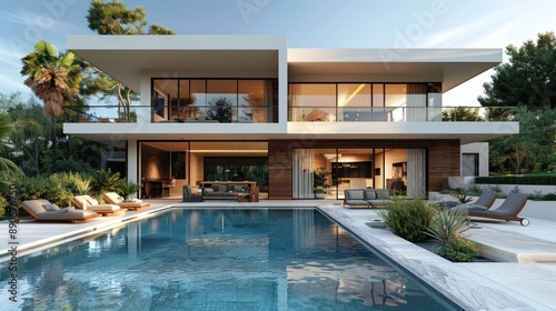 Luxury Modern Villa with Swimming Pool