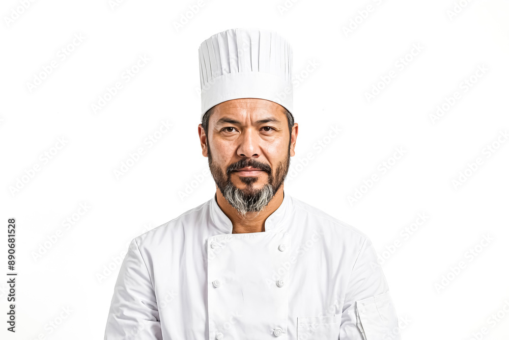 Portrait of a Serious Chef Portrait of a Serious Chef