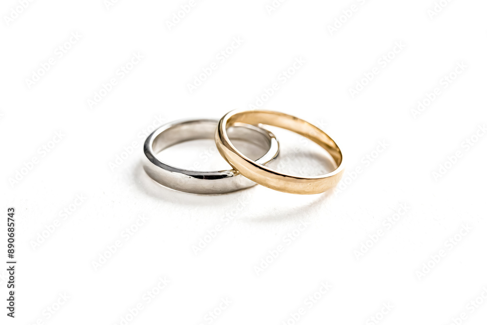 Gold and Silver Wedding Bands Gold and Silver Wedding Bands