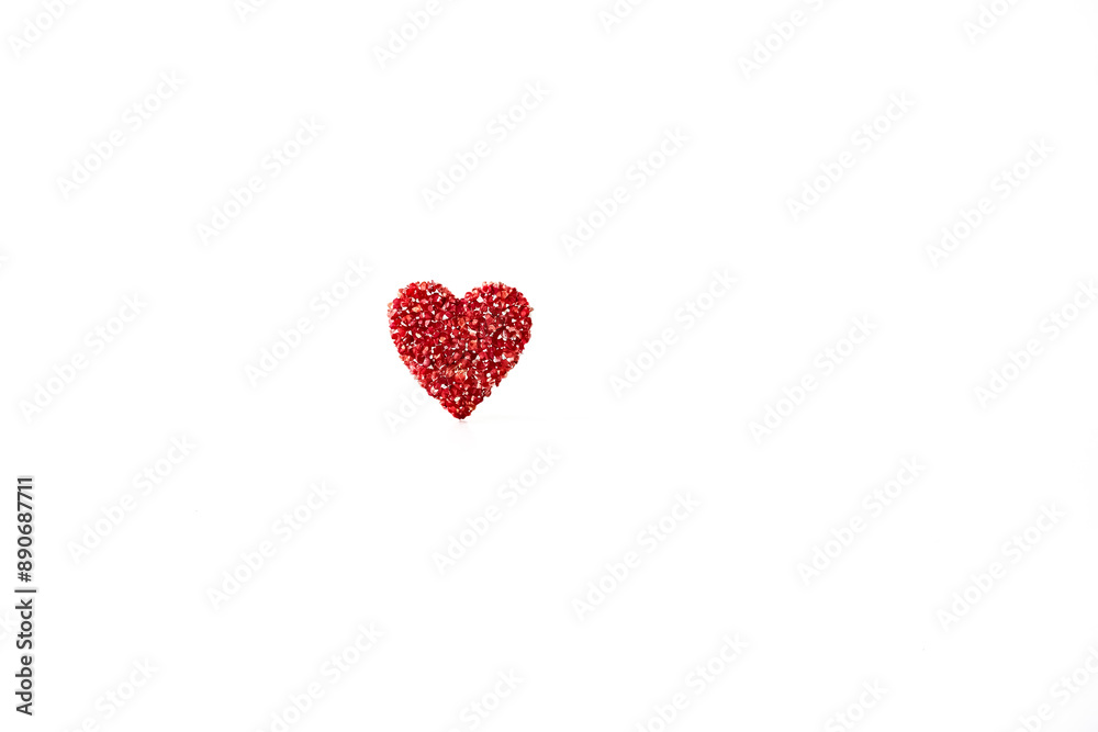 Red Heart Made of Small Pieces Red Heart Made of Small Pieces