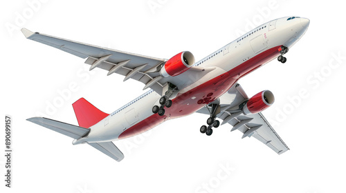 Airplane aircraft transport airplane transportation travel traveler flight fly air plane trip jet business. Transparent background or PNG file.