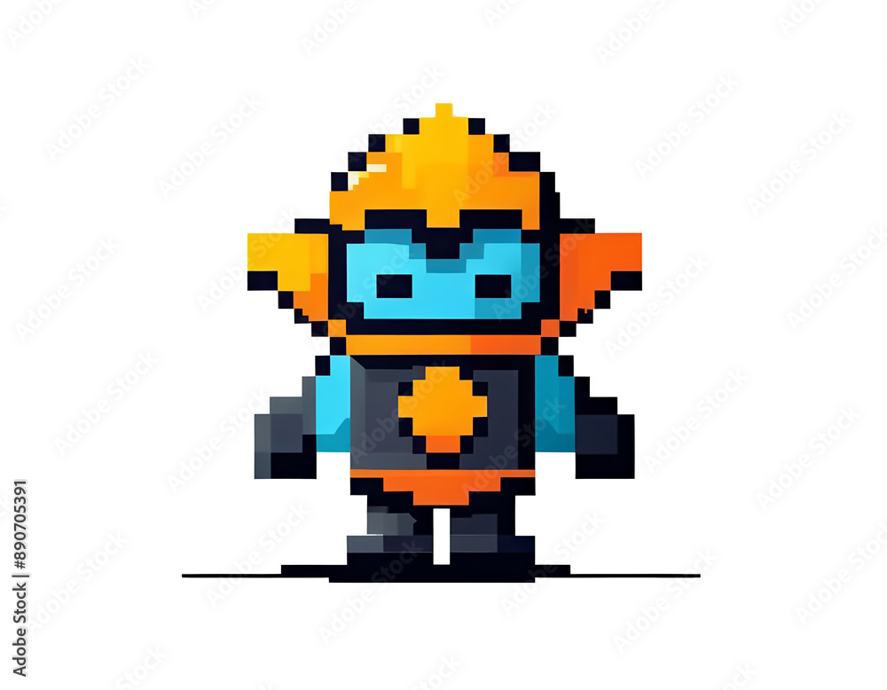Obraz premium avatar of a mascotte, icon for brand identity, image of a company