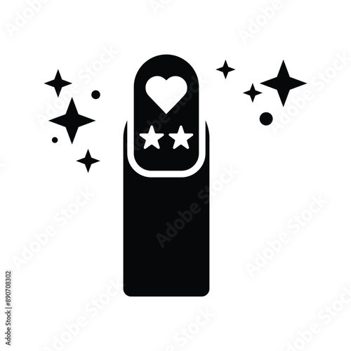 Nail,  art, nail salons icon.