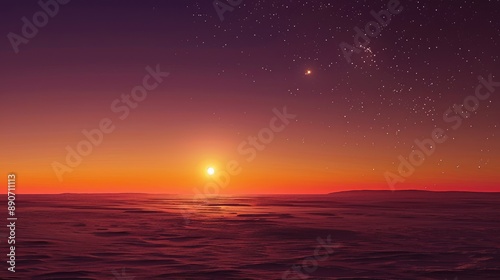 Mercury visible near the horizon at dawn