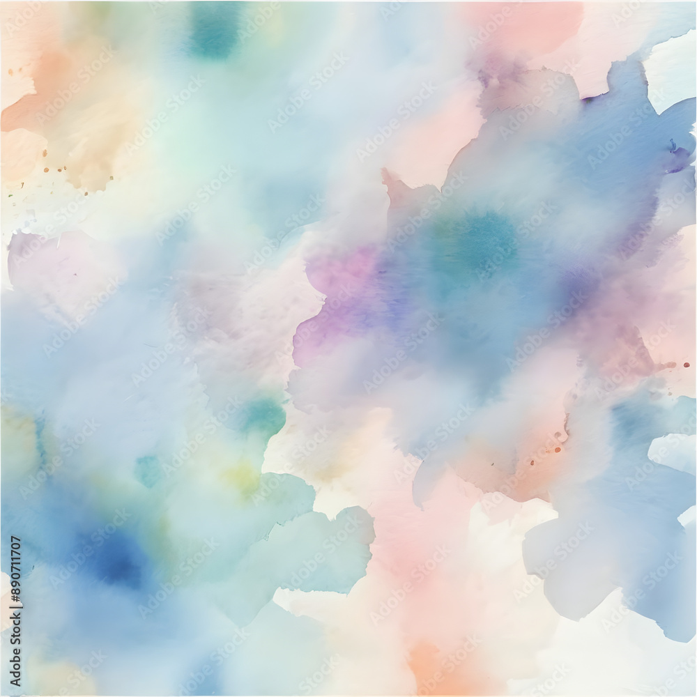 Abstract watercolor background in soft hues Abstract watercolor background in soft hues