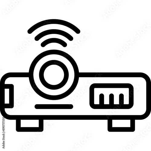 Video Projector Icon