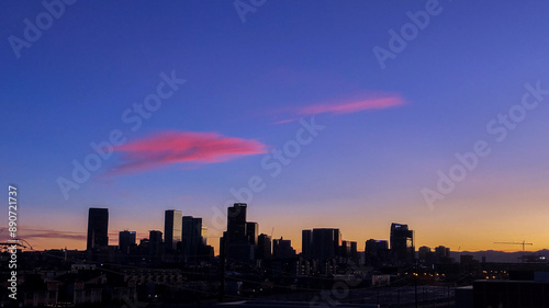 Denver sunset 