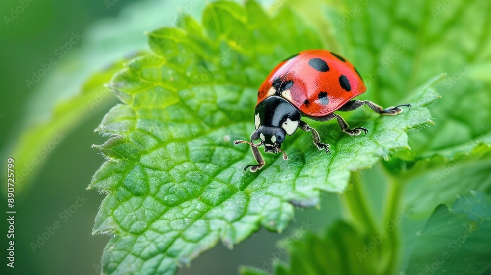 Ladybug on a Leaf Ladybug on a Leaf