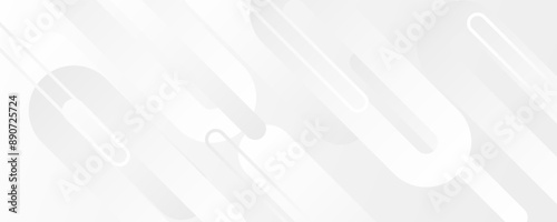 Abstract white background. Minimal geometric white light background abstract design. Vector Eps10