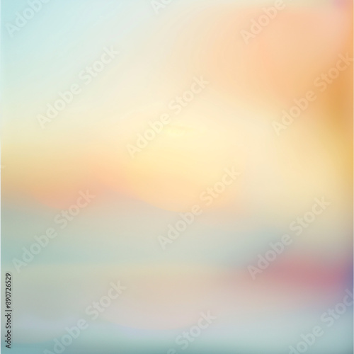 Warm Sunset-Inspired Abstract Gradient Background