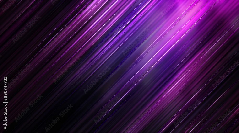 Abstract background featuring elegant diagonal stripes in purple and black with dark and colorful elements