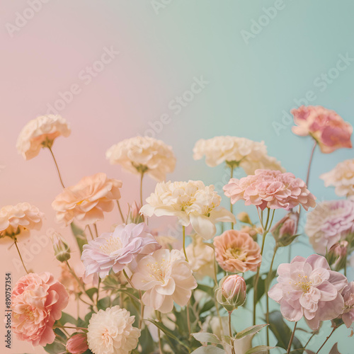 Imagem de fundo de flores © Adriana