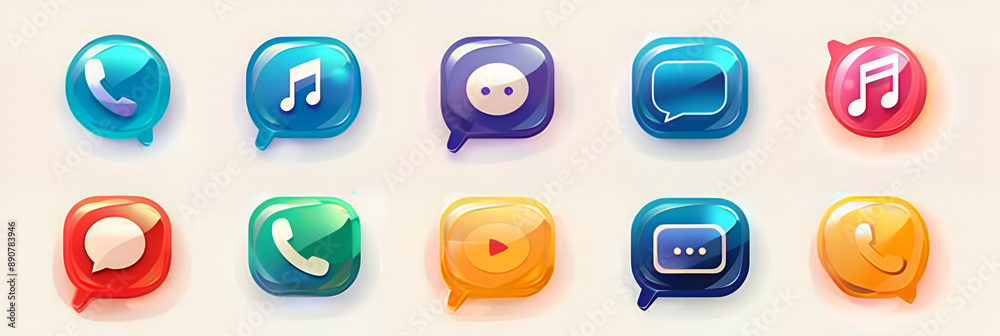 Set phone icon Icon of the chat bubble Call on the phone Set phone icon Icon of the chat bubble Call on the phone