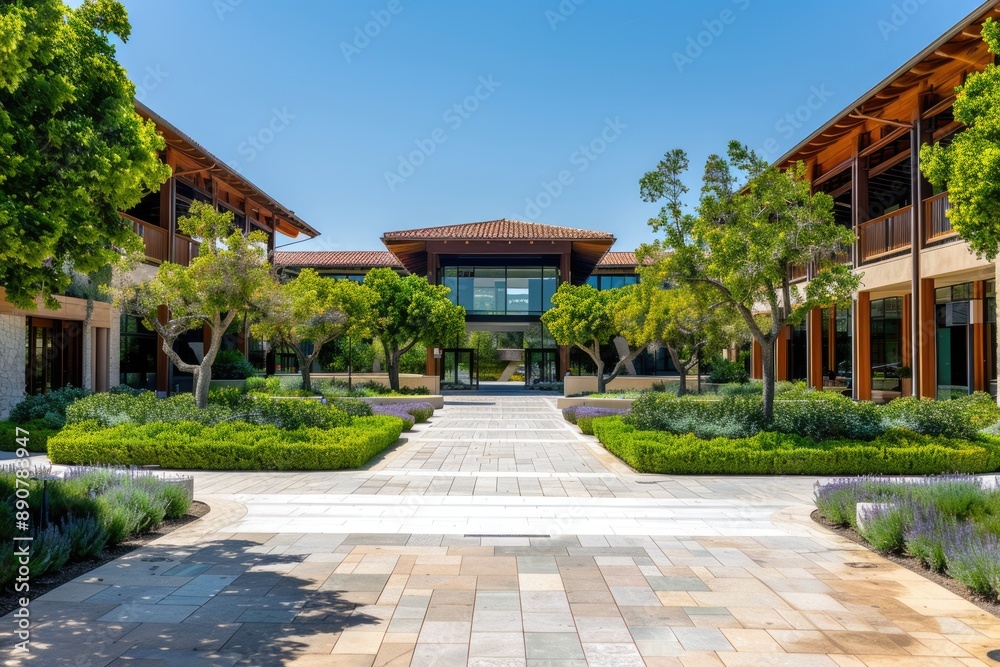 Non-Profit Headquarters: Conrad N. Hilton Foundation in Westlake Village, CA, USA Non-Profit Headquarters: Conrad N. Hilton Foundation in Westlake Village, CA, USA