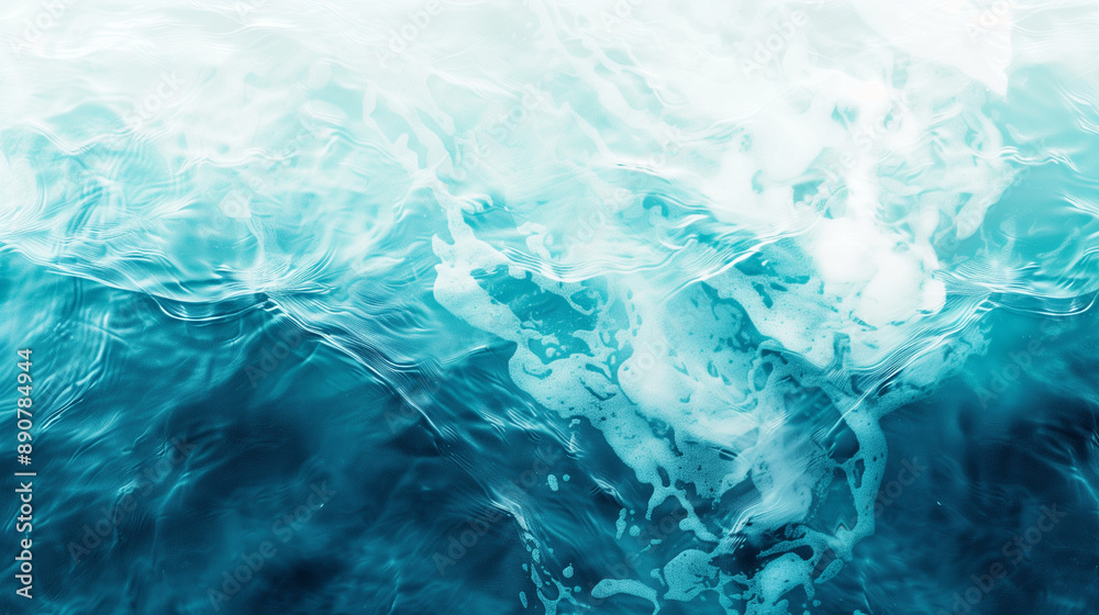 Blue ocean wave texture, abstract aqua and teal background. Blue ocean wave texture, abstract aqua and teal background.