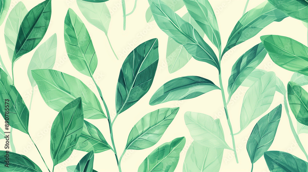 green leaves pattern green leaves pattern